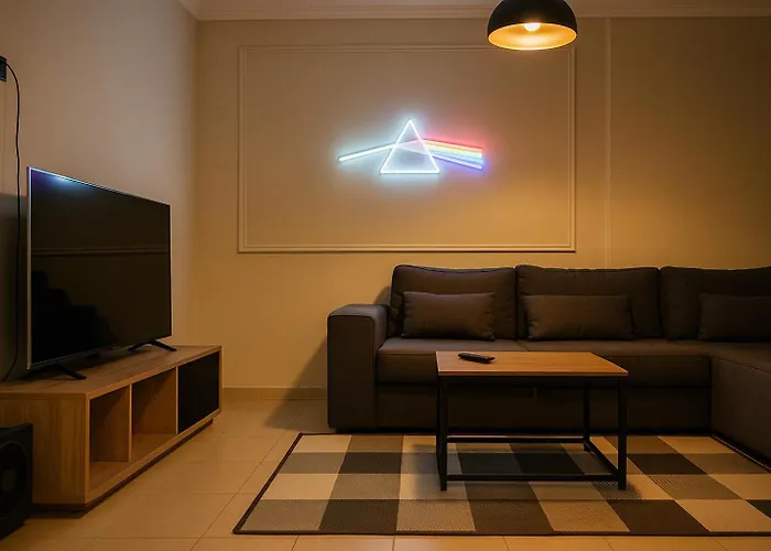 Lägenhet The Prism - Modern In Center *